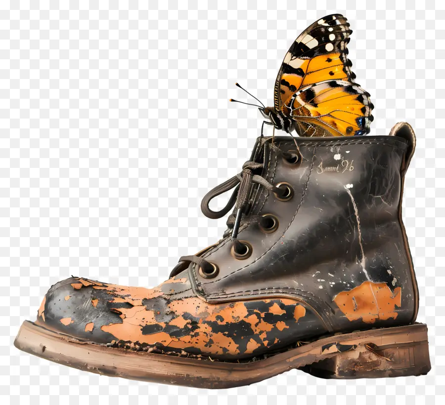 Mariposa，Botas PNG