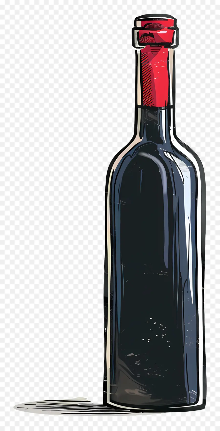 Botella De Vino，Botella De Vidrio PNG