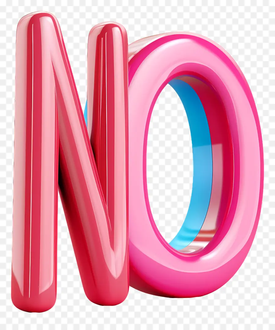 No Hay Ningún Signo De，3d Carta PNG