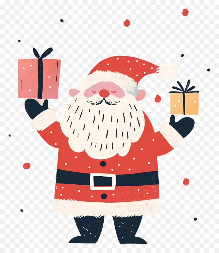 Santa Claus，Regalos De Navidad PNG