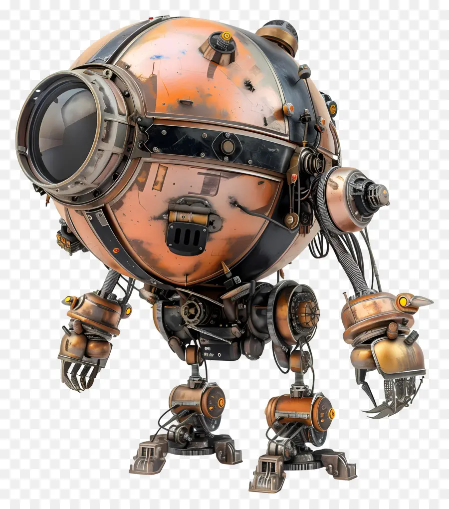 Robot Steampunk，Robot PNG