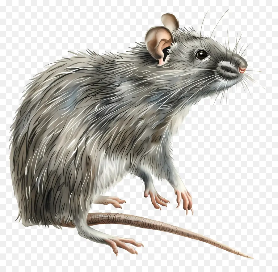 Rata，Gris PNG