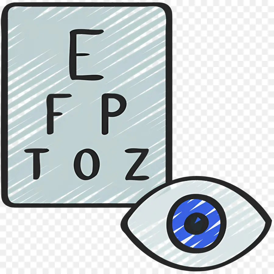 Prueba De Los Ojos，Icono De Prueba Ocular PNG