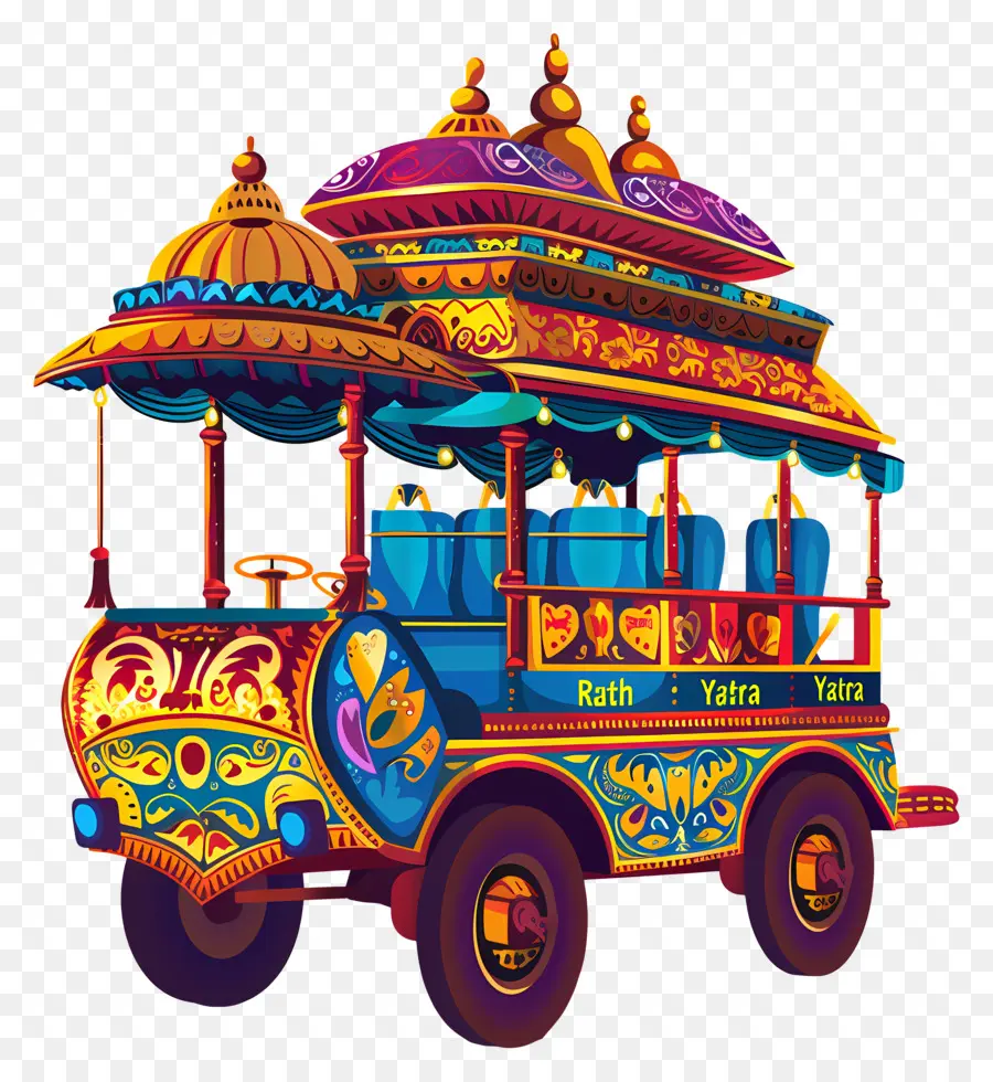 Rath Yatra，Vehículo Vintage PNG