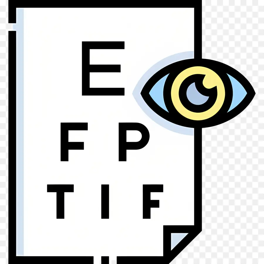 Prueba De Los Ojos，Icono De Prueba Ocular PNG