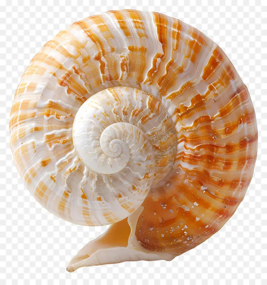 Concha，Cáscara Espiral PNG