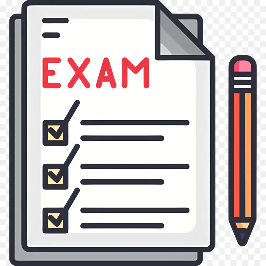 Logotipo De Examen，Examen Icono PNG