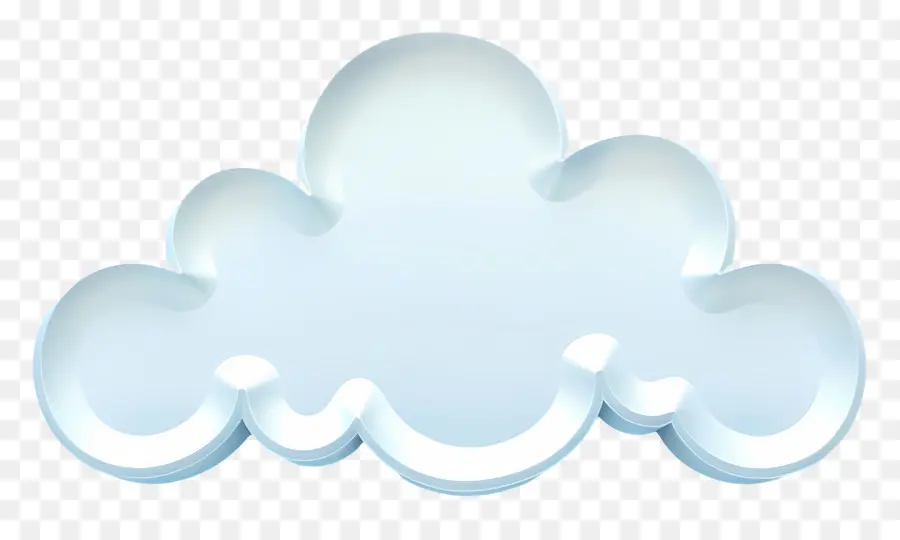 La Nube Frame，De Dibujos Animados En La Nube PNG