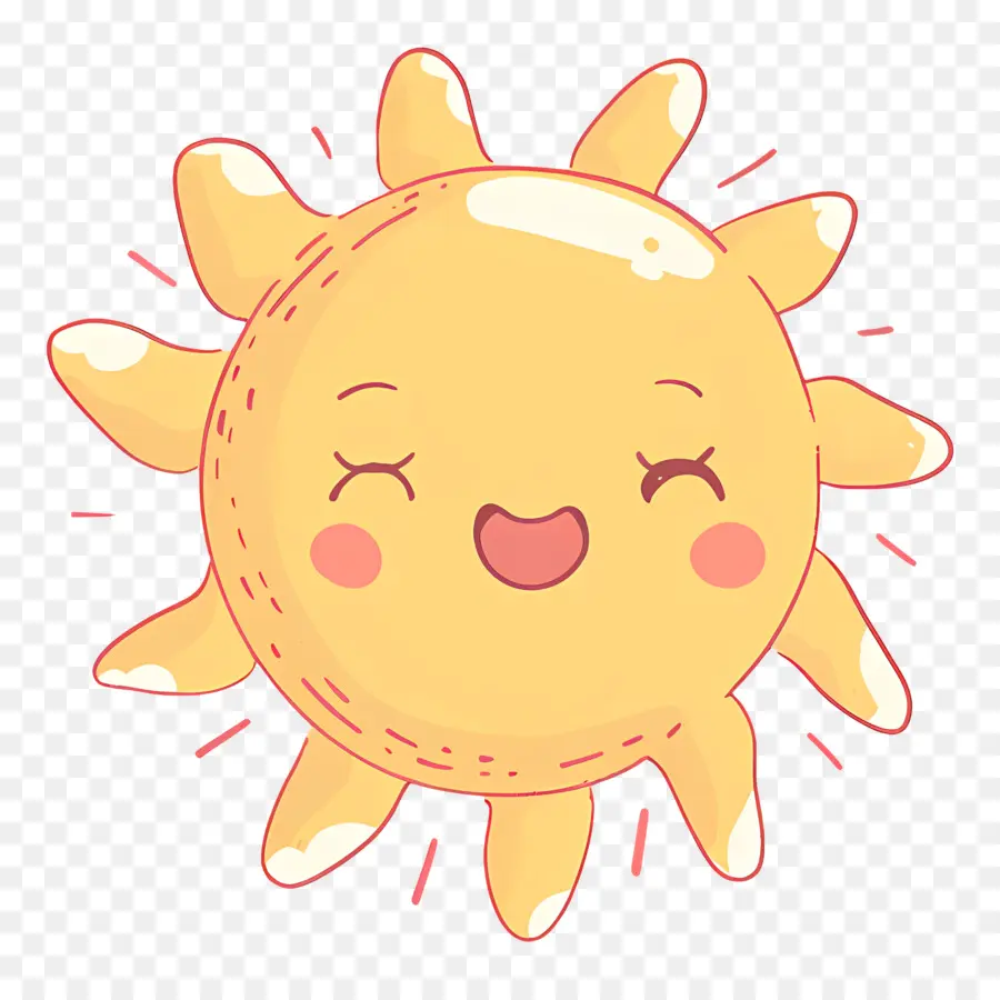 Sol De Verano，Sol Sonriente PNG