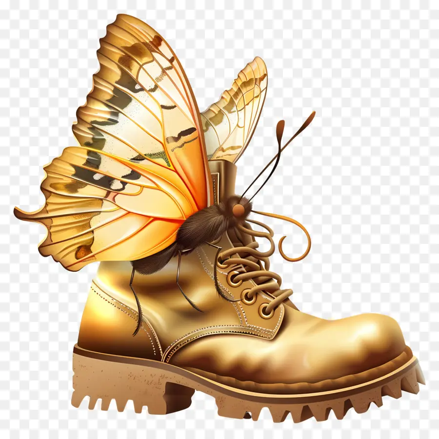 Mariposa，Botas PNG