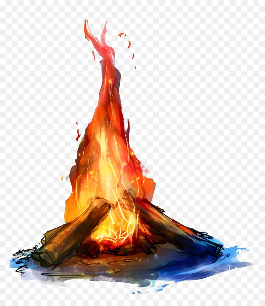 La Hoguera，Pozo De Fuego PNG