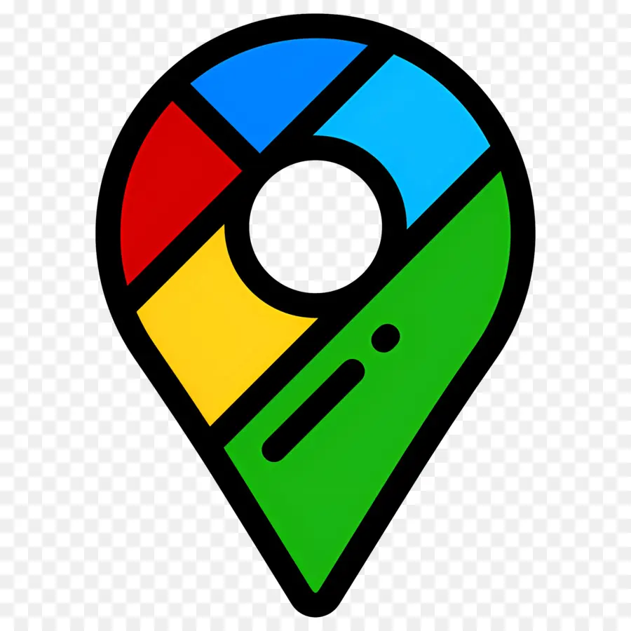 Logotipo De Google Maps，Fijar Mapa PNG