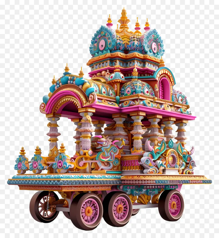 Rath Yatra，Carro Ornam PNG