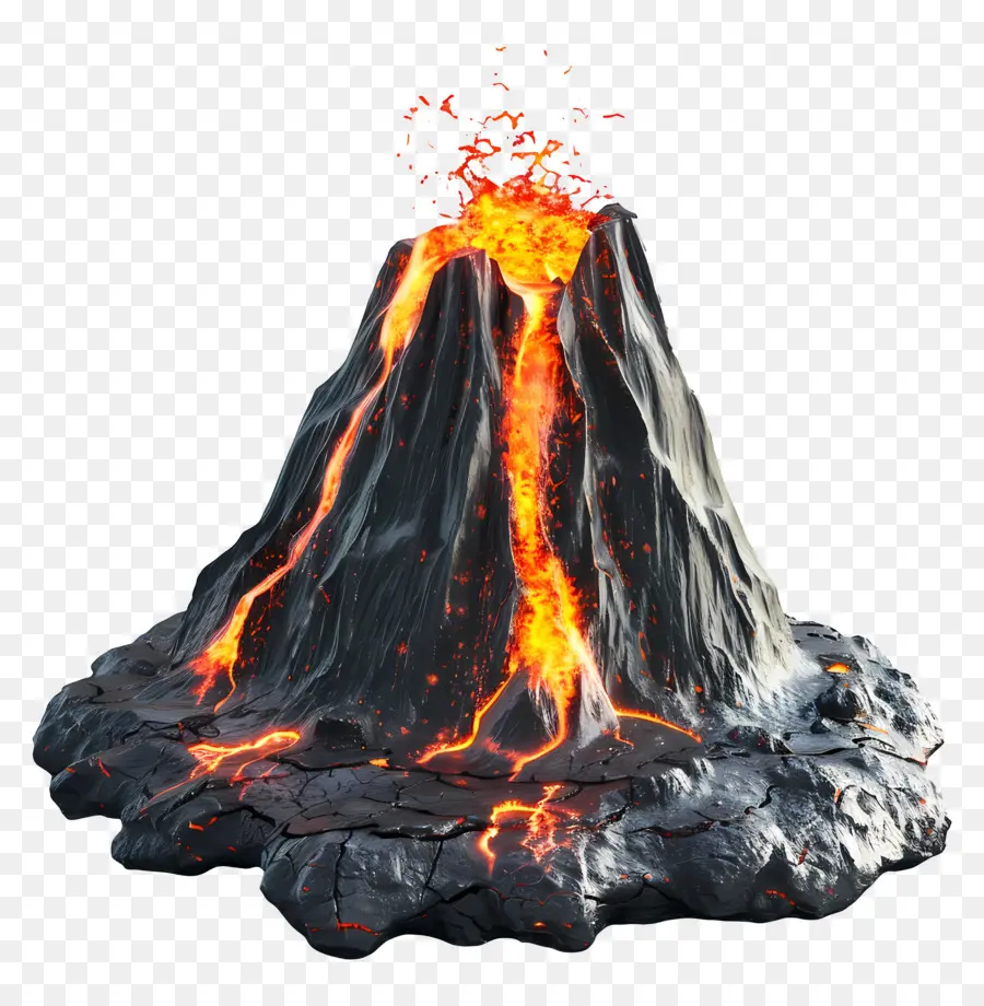 Volcán，Erupción Volcánica PNG