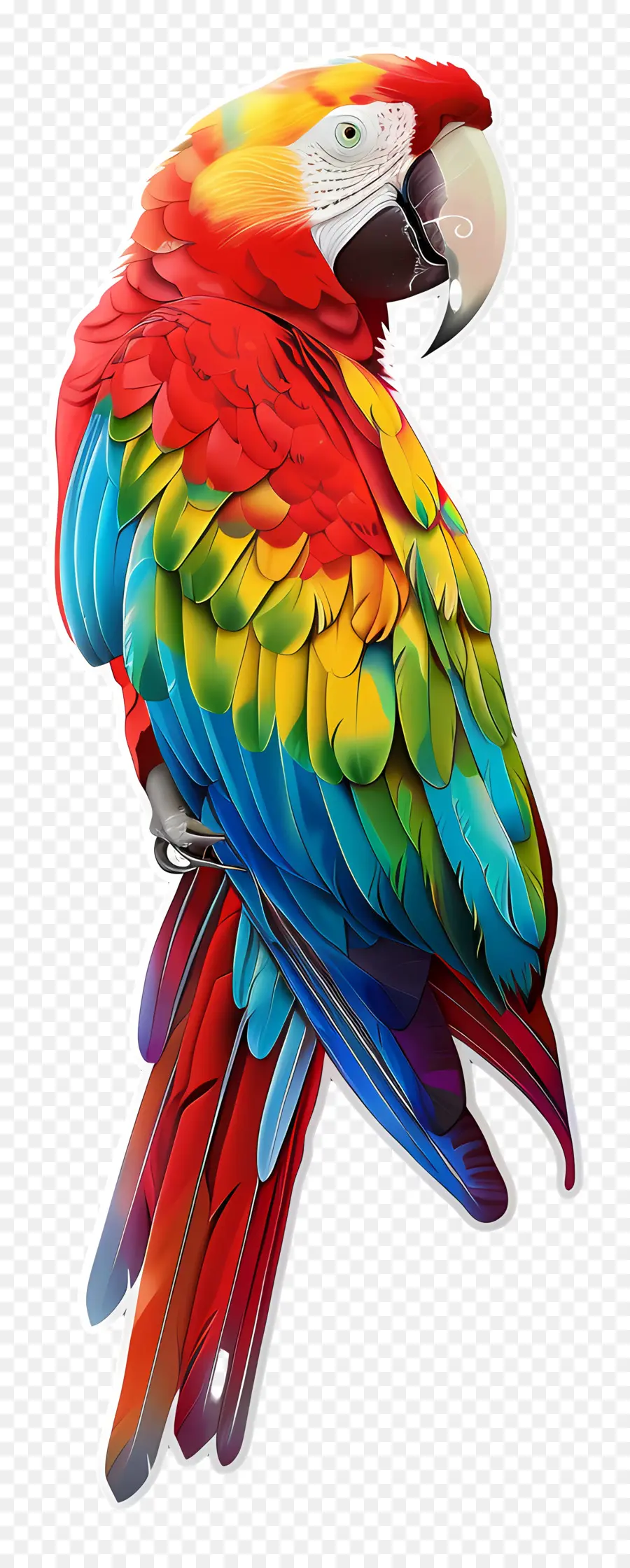 Pegatina Para Loros，Guacamayo PNG