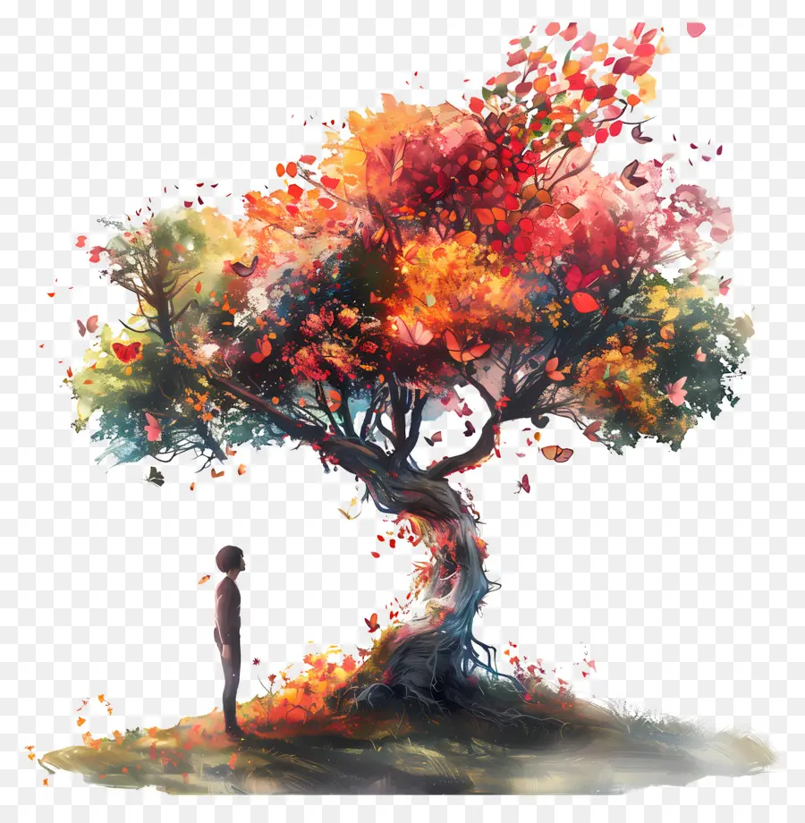 Hacer La Vida Un Día Hermoso，Árbol PNG