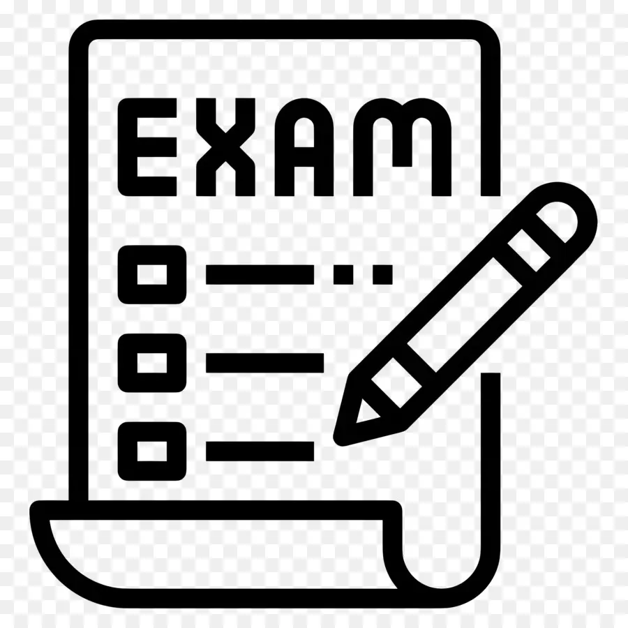 Logotipo De Examen，Examen Icono PNG