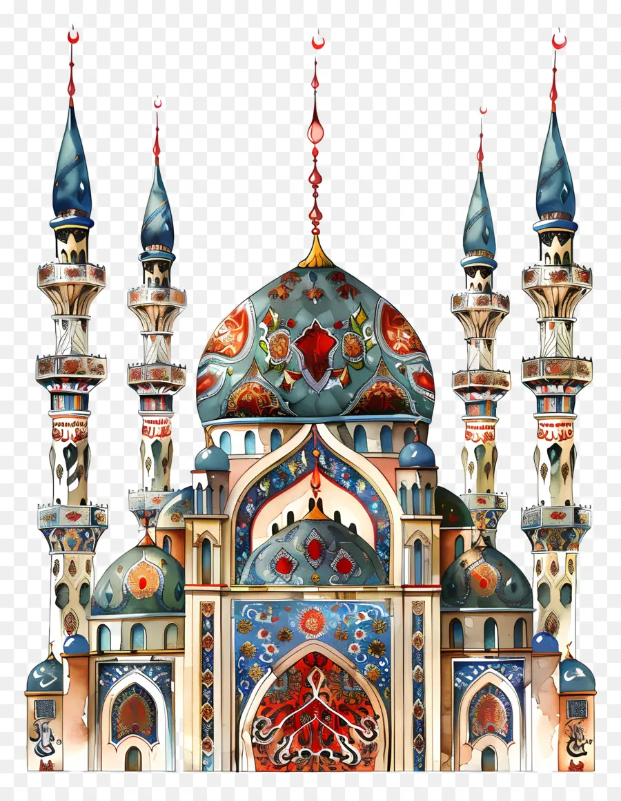 Año Nuevo Islámico，Mezquita PNG