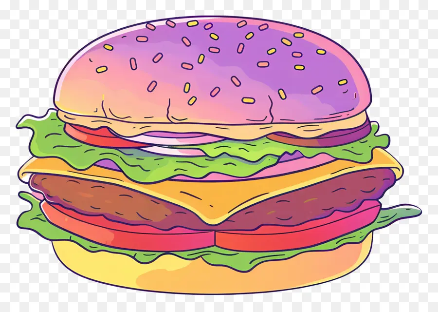 Hamburguesa，Sándwich PNG