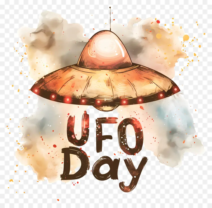 Mundial De Ufología Día，Platillo Volador PNG