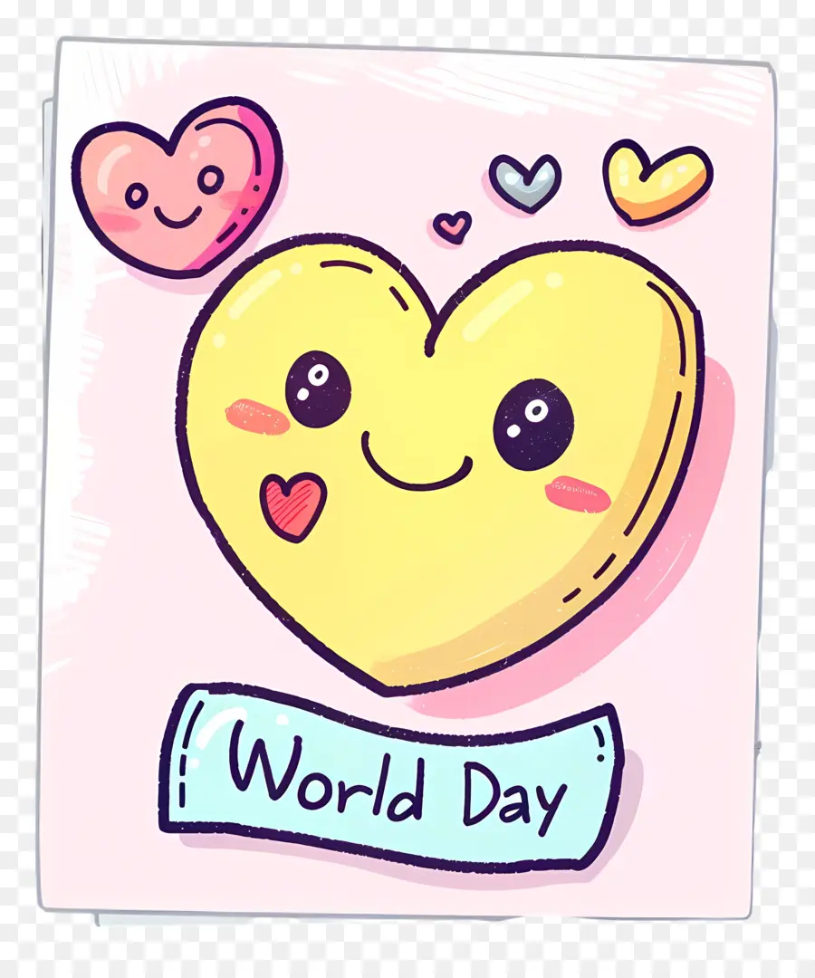 Día Mundial Del Emoji，Corazón PNG