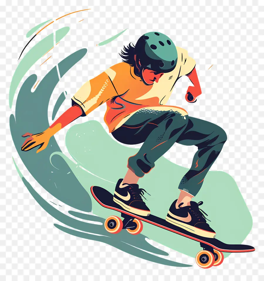 El Skate，Patineta PNG