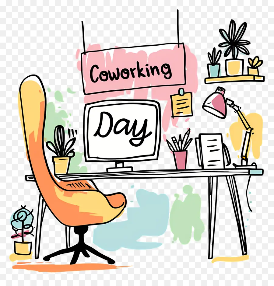 Día Internacional De Coworking，Coworking PNG