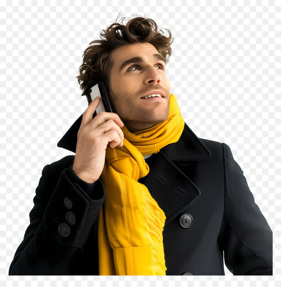 Hombre Que Habla Teléfono，Hombre PNG