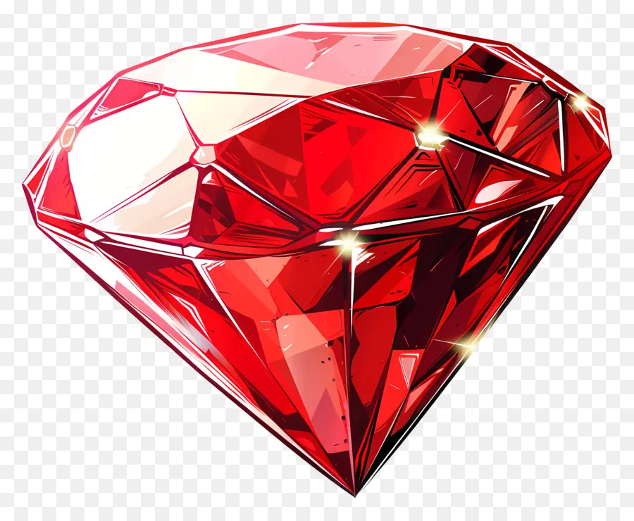 Piedra Preciosa Roja，Red Diamond PNG