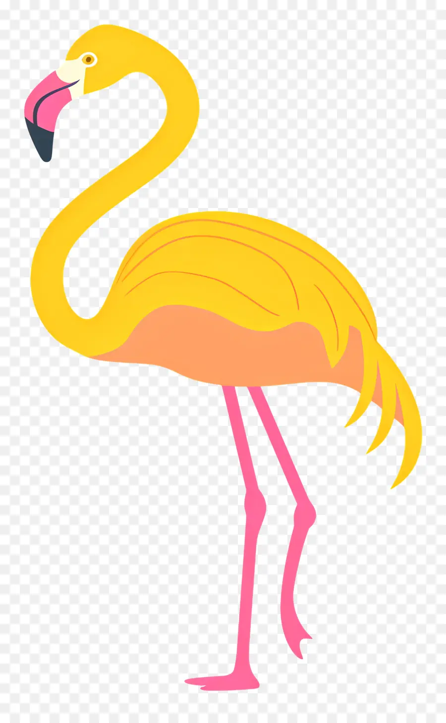 Flamingo，Amarillo Flamingo PNG