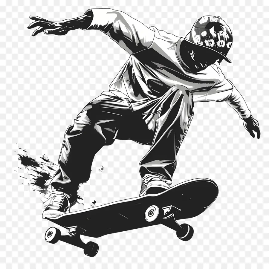 El Skate，Truco PNG