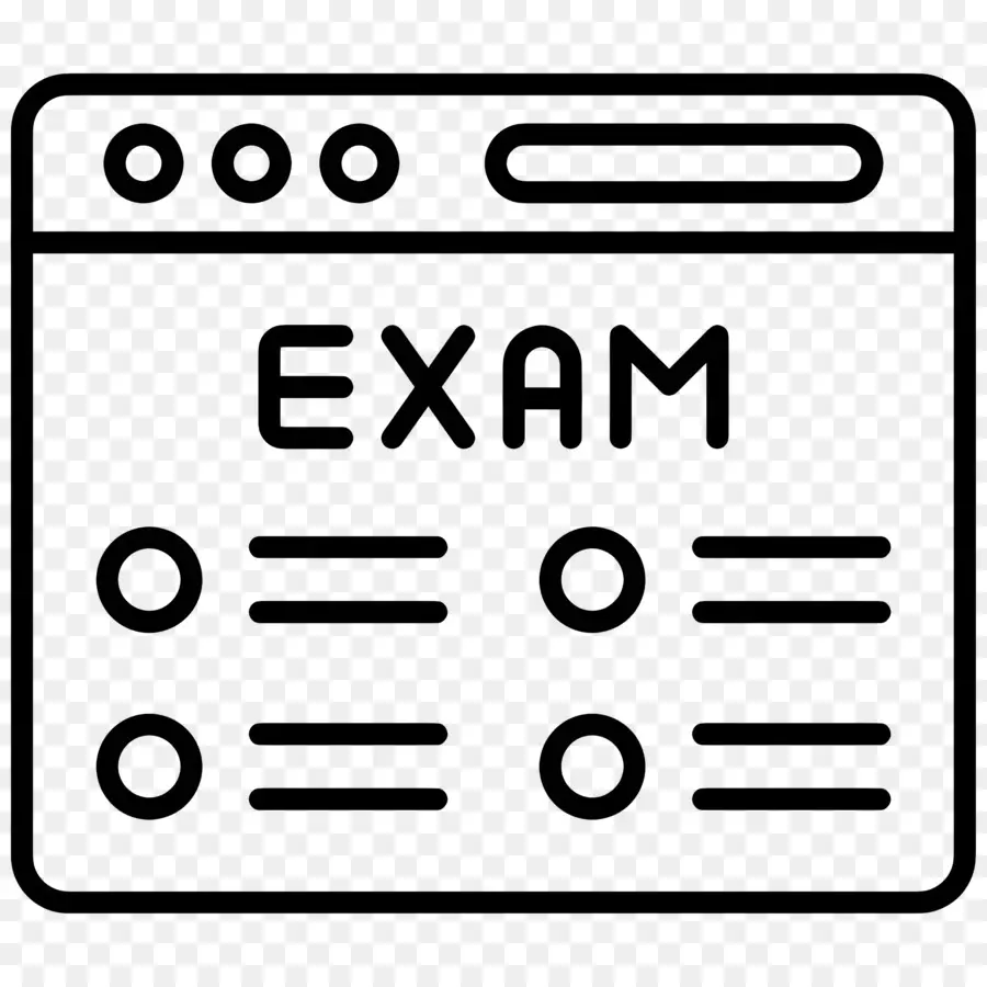 Logotipo De Examen，Examen Icono PNG