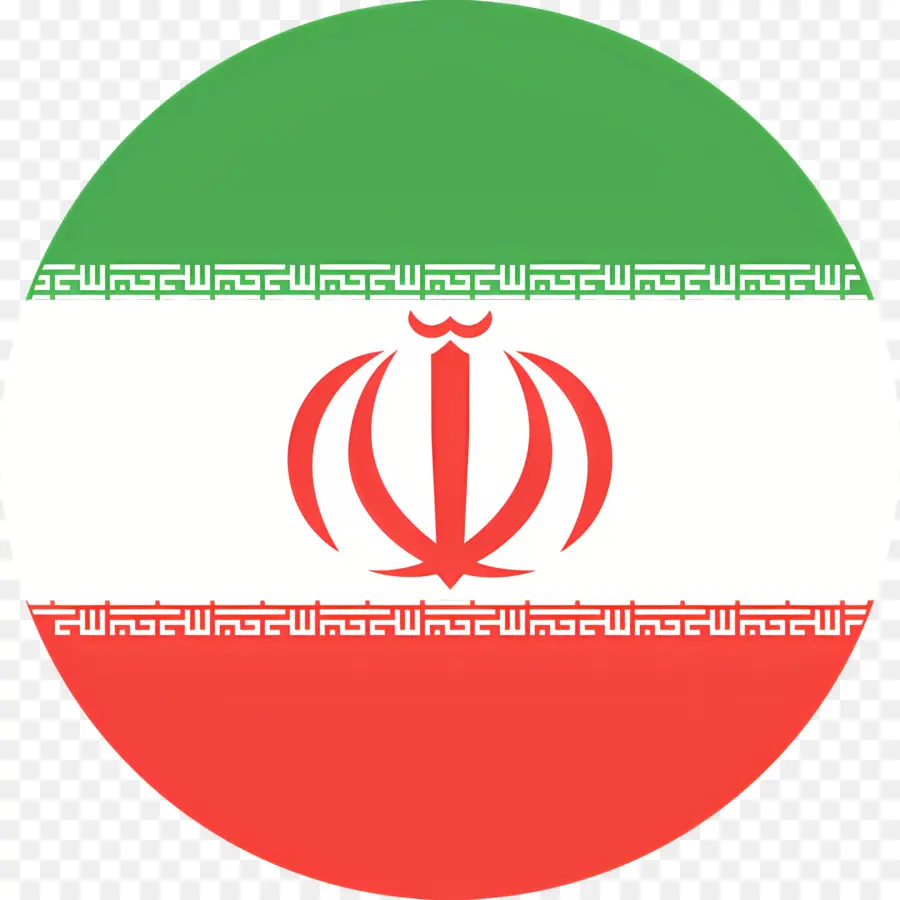 Irán Bandera，Verde PNG
