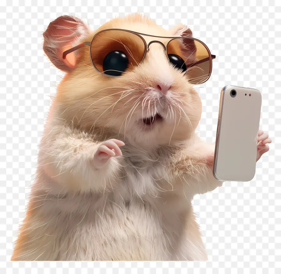 Animal Selfie，Hámster PNG