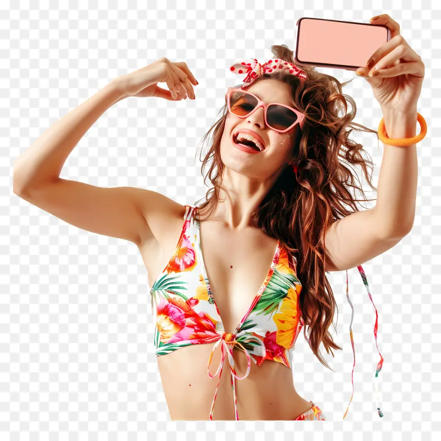 Día De Selfie，Bikini PNG