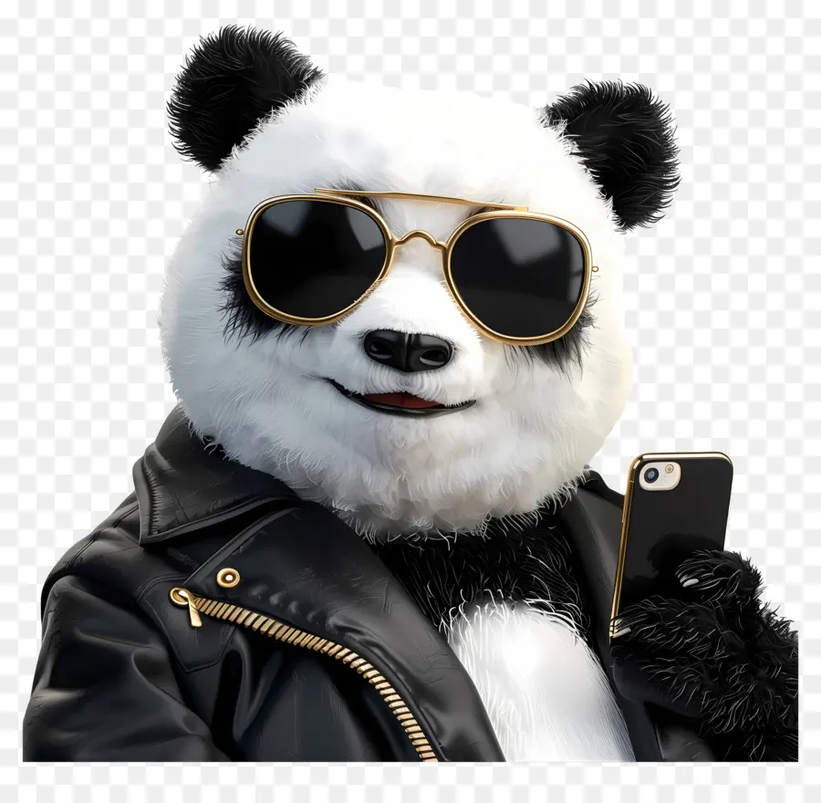 Animal Selfie，Panda PNG