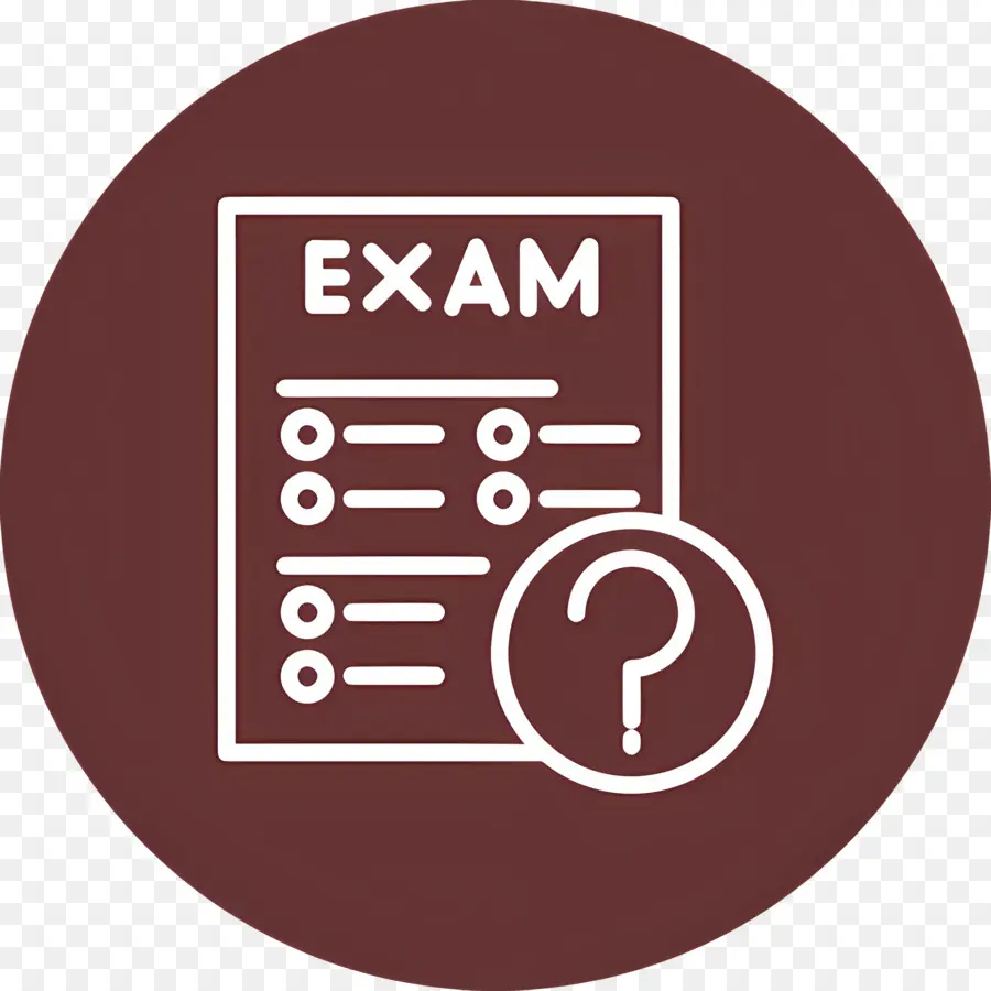 Logotipo De Examen，Examen Icono PNG