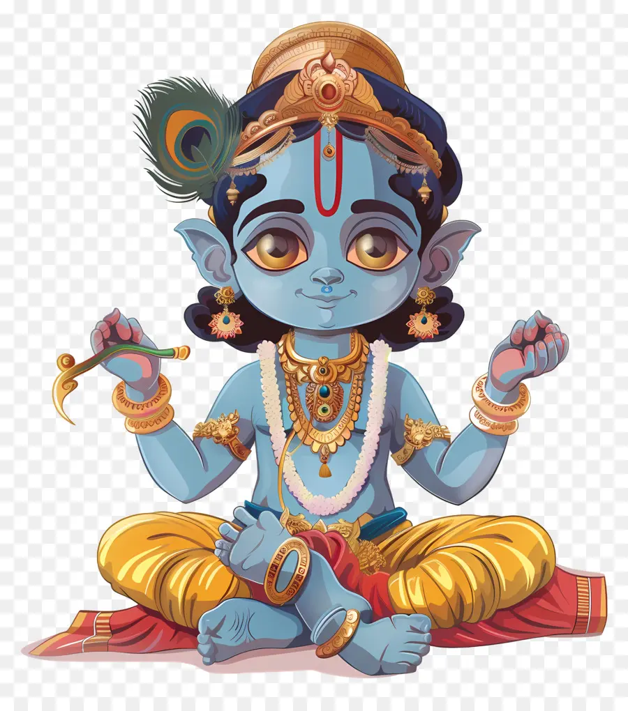 Apara Ekadashi，Deidad Azul PNG