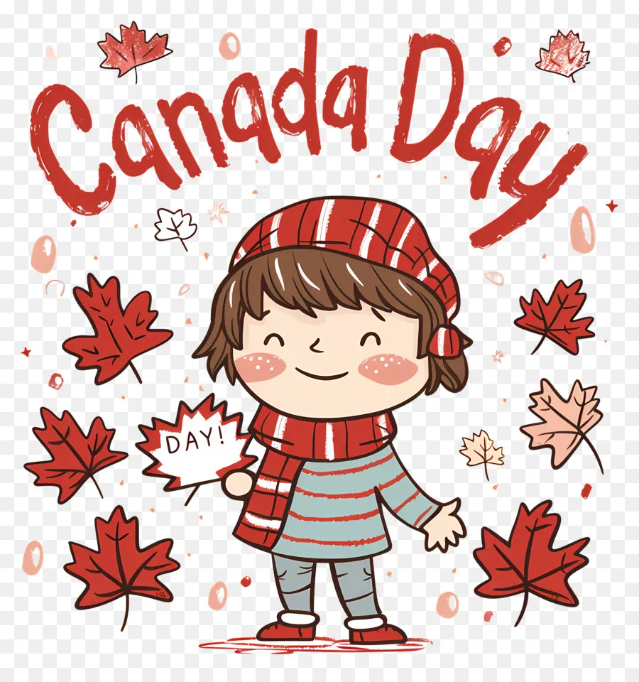 El Día De Canadá，Hojas De Otoño PNG