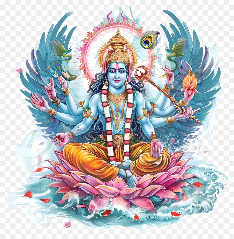 Apara Ekadashi，El Señor Vishnu PNG