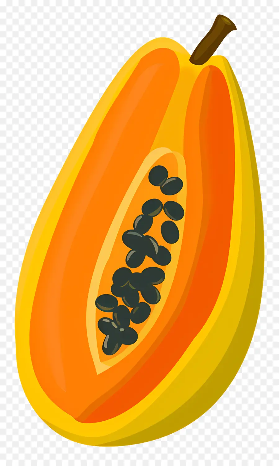 La Papaya，La Fruta Madura PNG