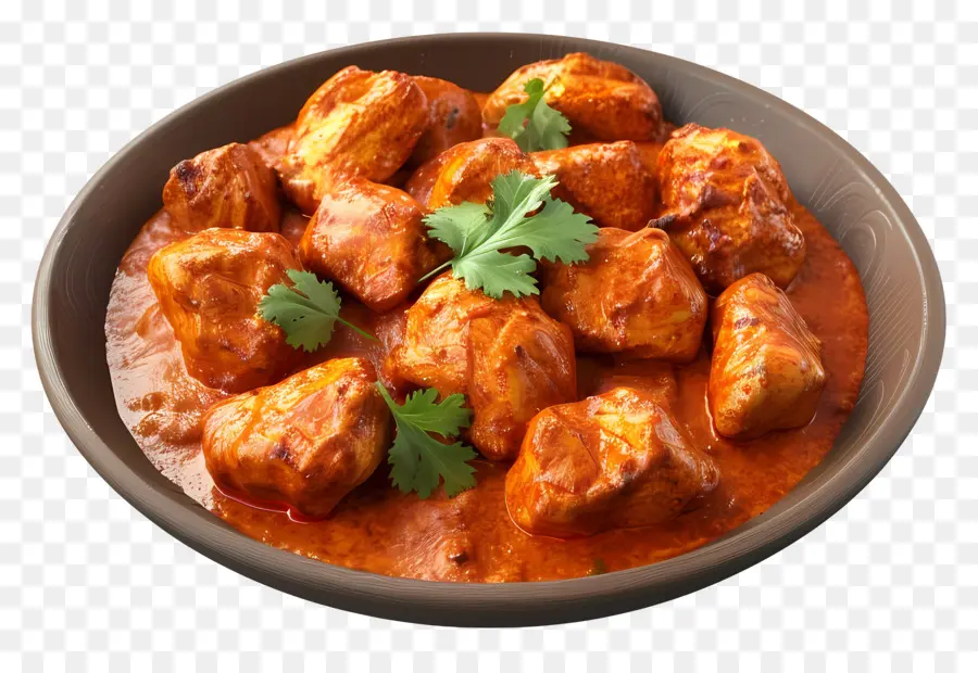 Pollo Tikka Masala，Comida De La India PNG