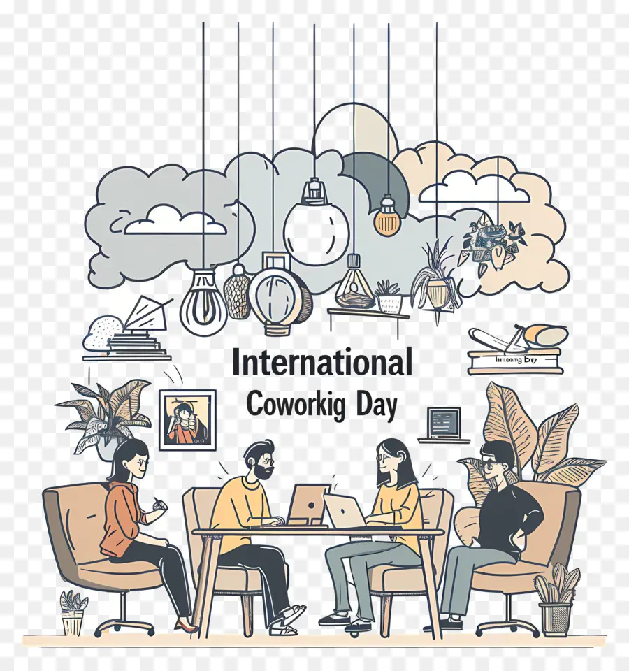 Día Internacional De Coworking，Oficina PNG