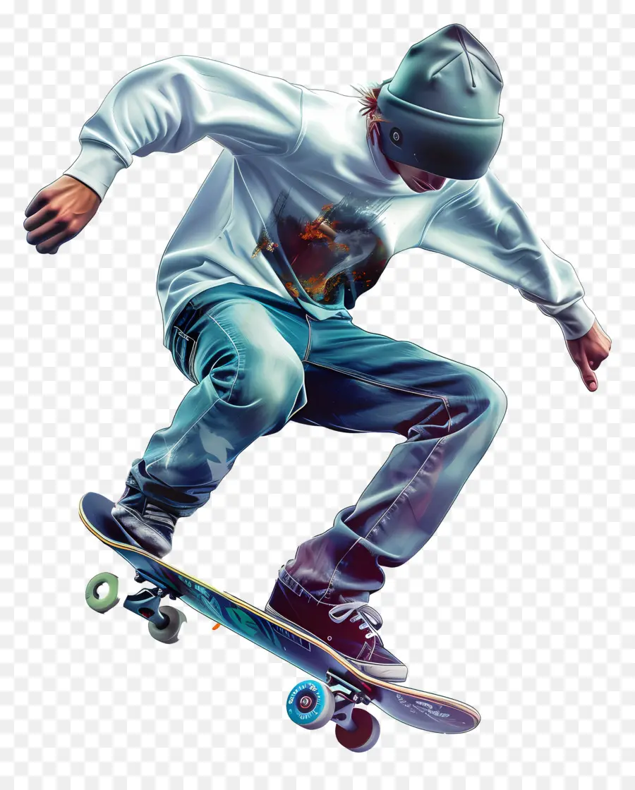 El Skate，Truco PNG