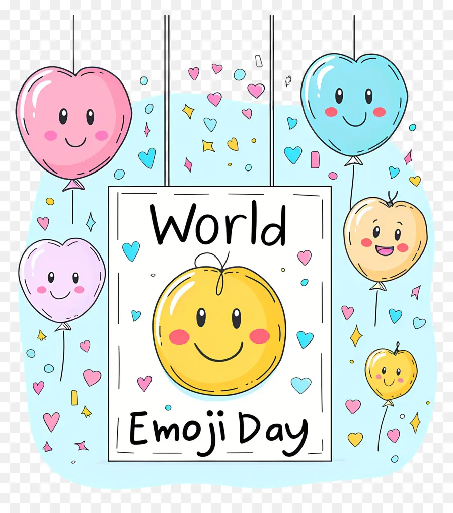 Día Mundial Del Emoji，Emojis PNG