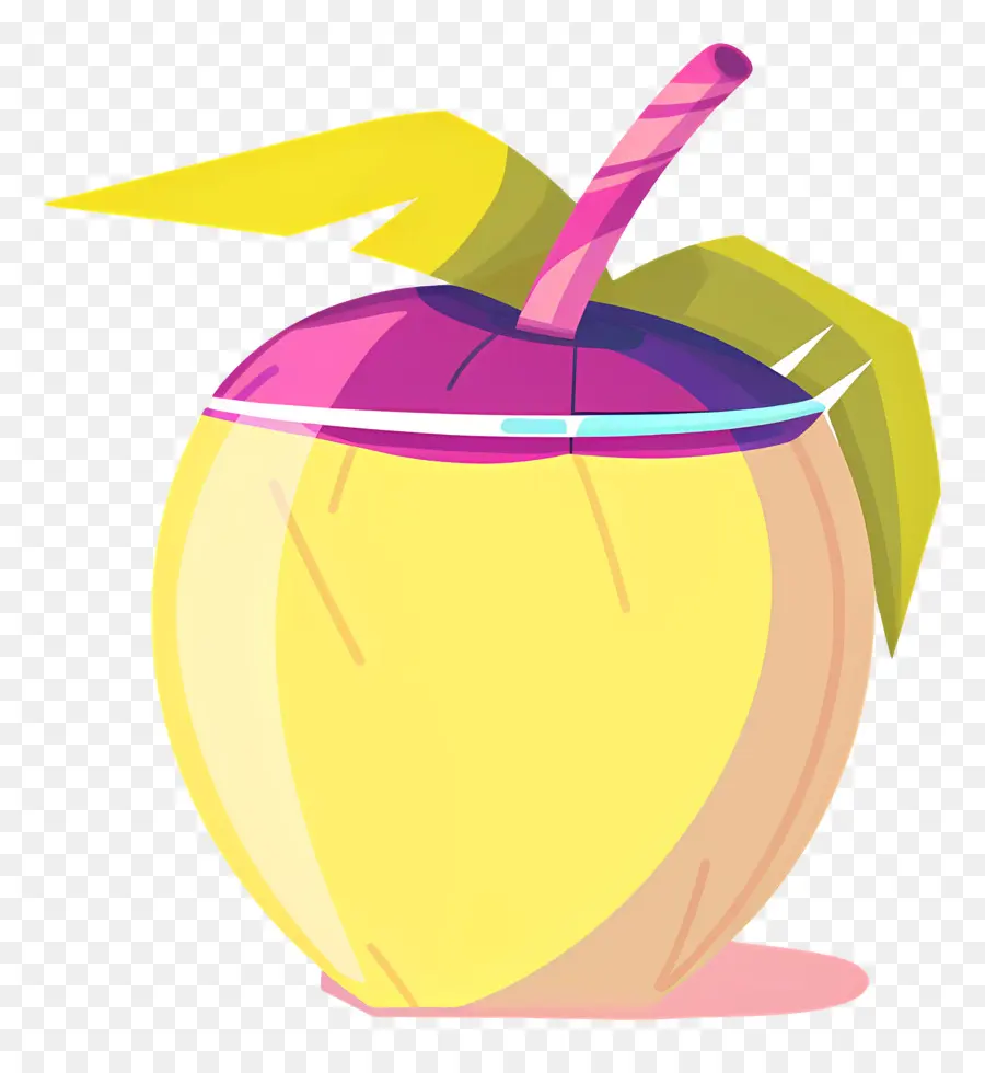 Agua De Coco，Coctel PNG