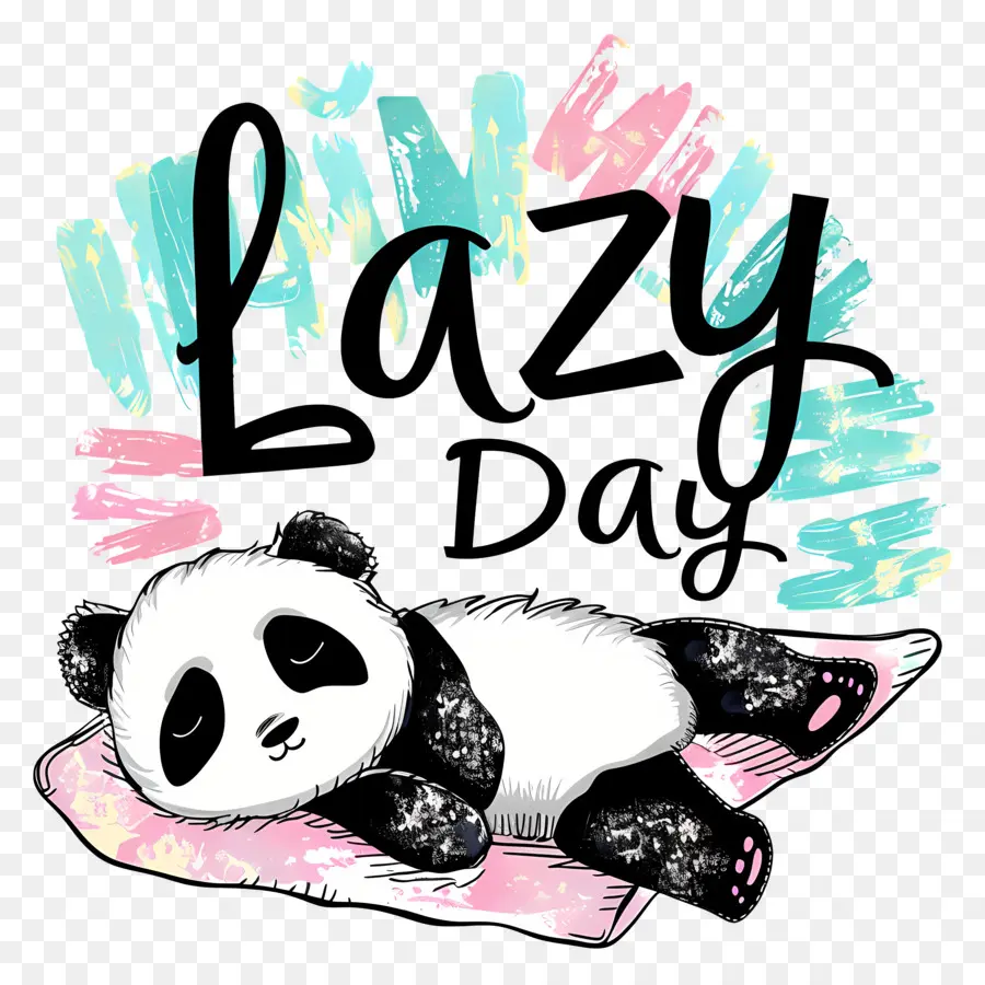 Día Perezoso，Panda PNG