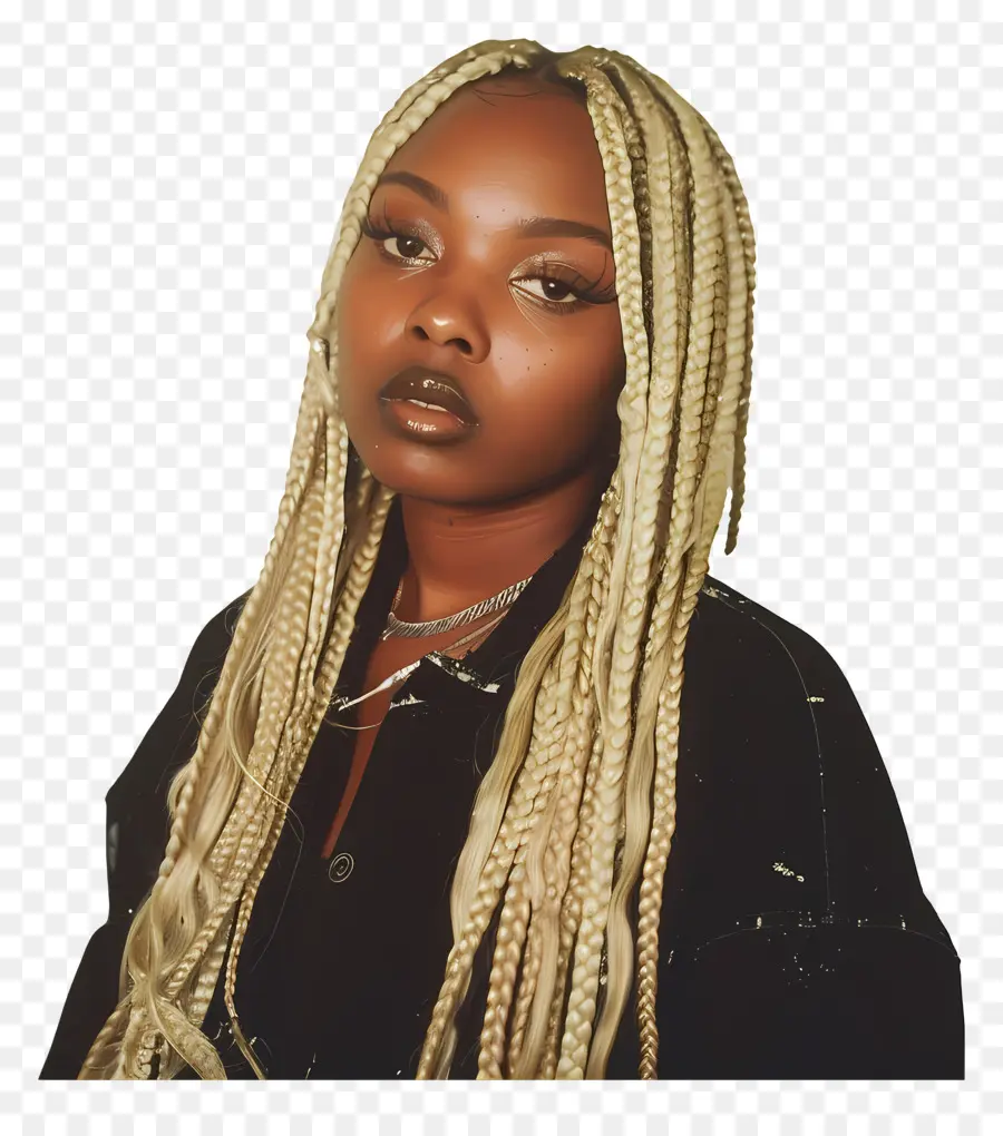 Mujer Africana，Joven Mujer Negra PNG