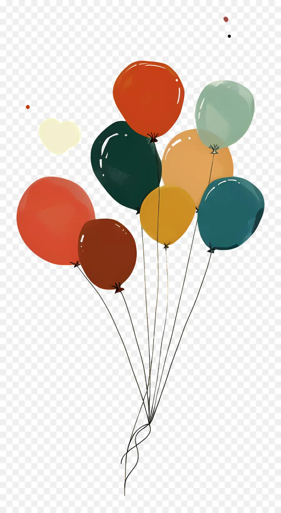 Globos，Globos Coloridos PNG