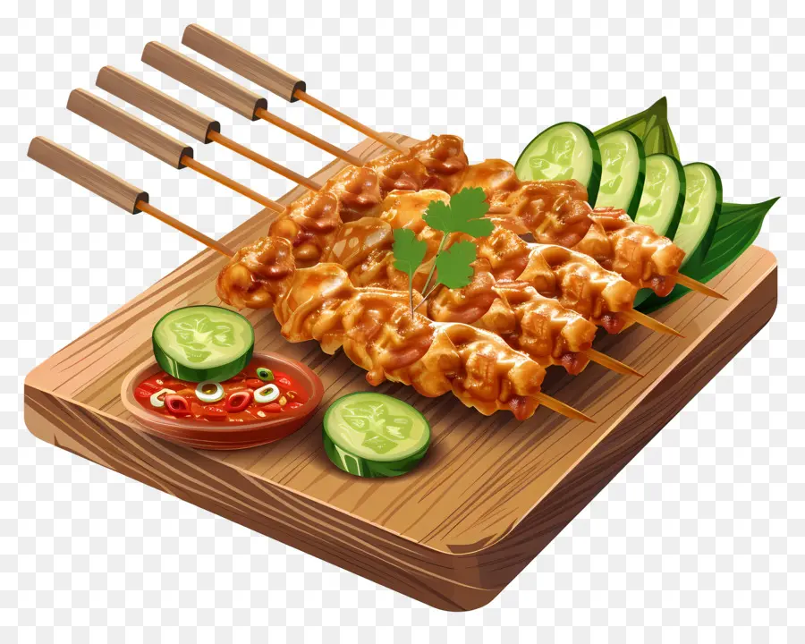 Satay，Recetas De Pollo PNG